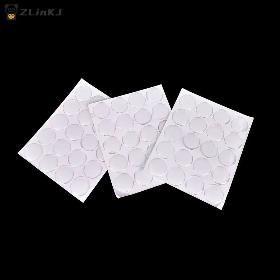 Velishy Epoxidharz-Klebekreise, 1 Zoll, 3D Kristallklar, 100 Stück - Bild 3