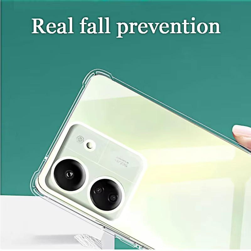 Transparente Silikon Handyhülle für Xiaomi Redmi 13C 12C 10C 9C 12 4G 5G - Bild 5