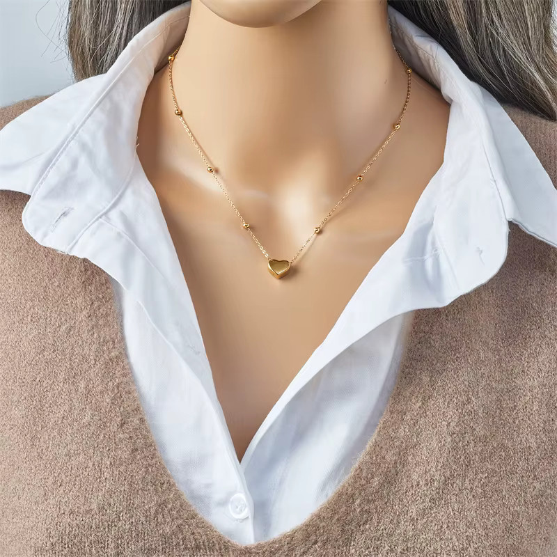 DIEYURO Schmuck Set, Edelstahl, Gold, Damen - Bild 2