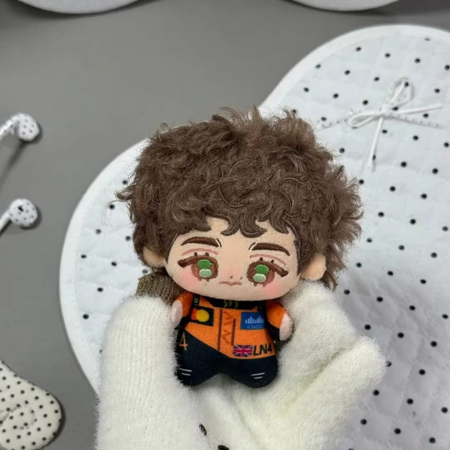 Hot Toys Lando Norris Oscar Piastri Plüschtier, Schlüsselanhänger, 10cm - Bild 2