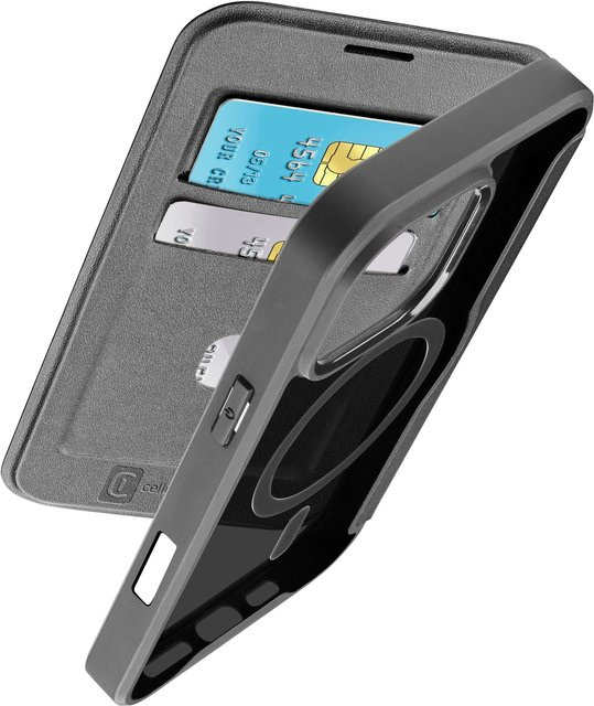 Book Case Daily MAG Schutzhülle für Apple iPhone 16 Pro in Black - Bild 1