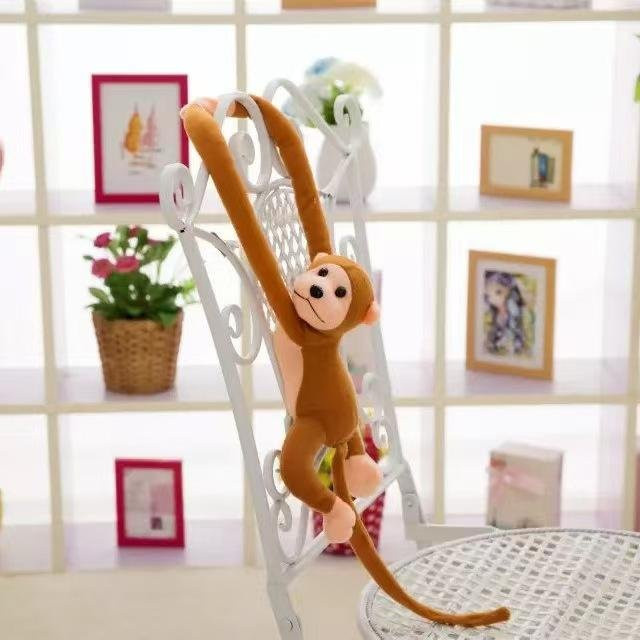 Yiran toy Brauner Langarm-Affe, Plüschtier, 60cm, ab 3 Jahren - Bild 1