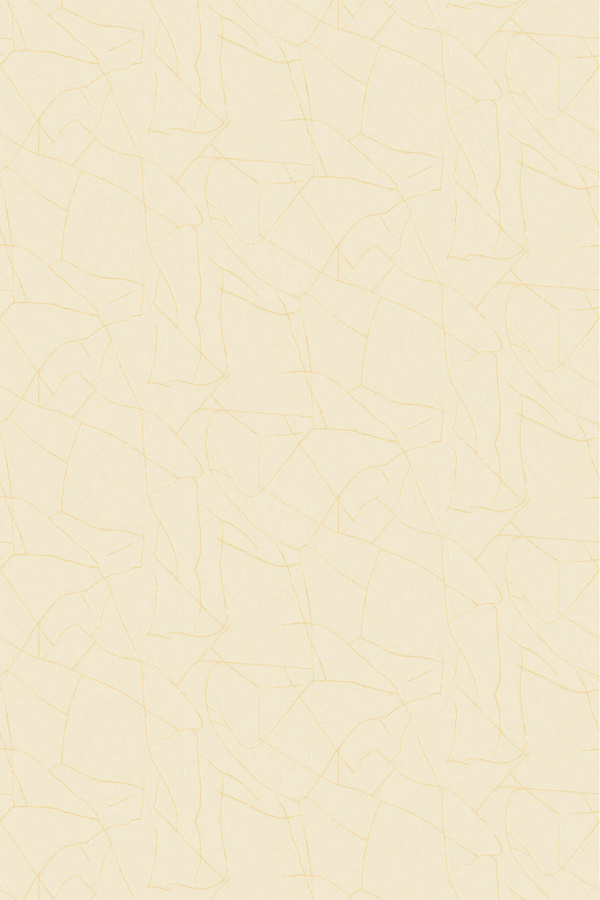 Élitis Tapete Kintsugi VP 1004 04 in Gold, Silber und Beige mit abstraktem Design - Bild 1
