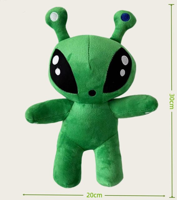 Treasuringu Grüner Außerirdischer Kawaii Plüschtier, Grün - Bild 1