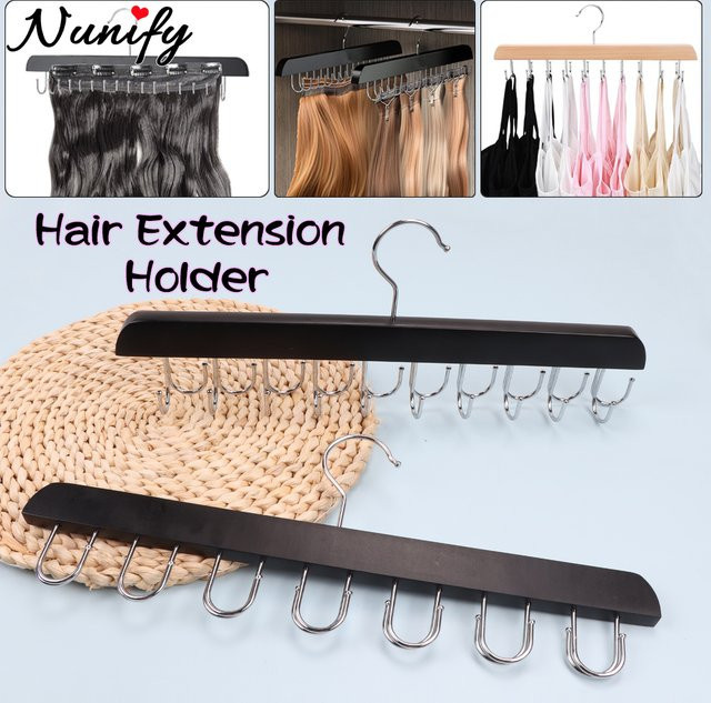 Nunify Haar Extensions Lagerung & Display Rack mit 14/20 Haken, doppelseitig - Bild 1