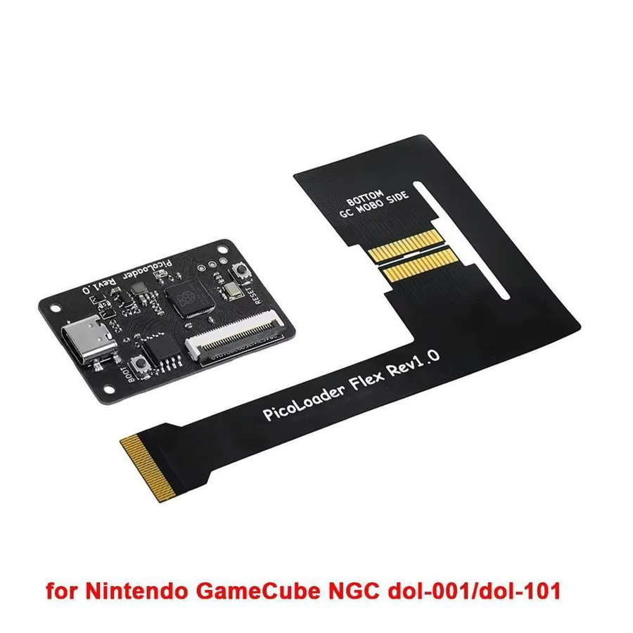 Lötfreies Open-Source-Modul RP2040 für Picoloader Nintendo GameCube NGC dol-001/dol-101 in Schwarz - Bild 2
