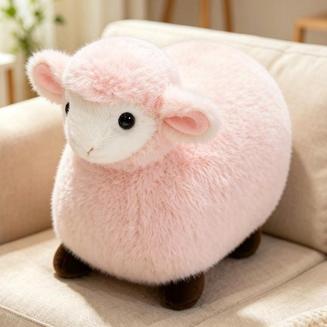 Yiran toy Schaf Plüschtier, weiß, 22cm - Bild 1