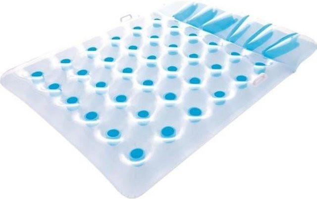 Aufblasbare Doppel-Poolmatratze von Bestway in Blau aus PVC - Bild 1