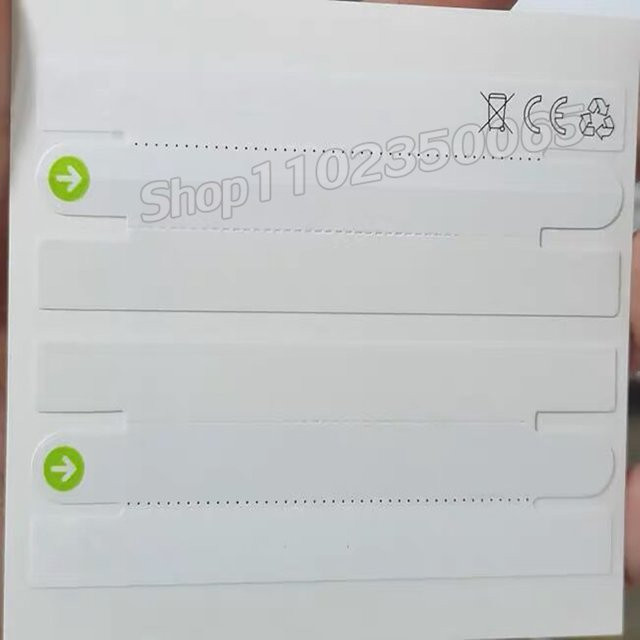 10 Stück fonlyu Versiegelungsaufkleber für Apple iPhone 17 16 15 14 Pro Max und AirPods Pro 3 Verpackungssiegel aus Papier - Bild 1