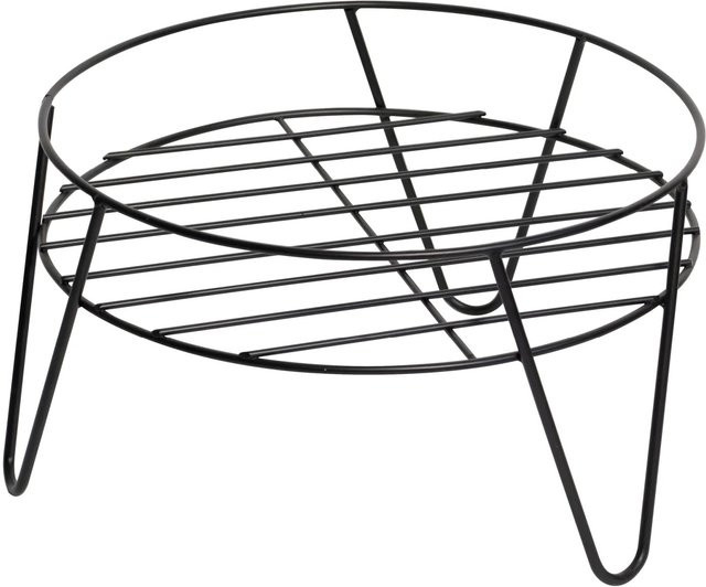 Wagner Pflanzenständer GH 0620 Hairpin Style aus Stahl in Schwarz, Durchmesser: 34 cm, Höhe: 20 cm - Bild 1