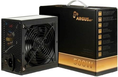 Inter-Tech ArgusNT BPS-500 PC Netzteil 500W ATX 80PLUS Bronze in Schwarz - Bild 1