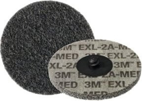3M Roloc Kompaktscheibe XL-DR in Grau mit Körnung 280 und einem Durchmesser von 5,08 cm - Bild 1