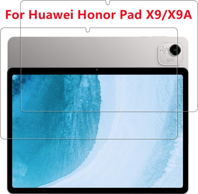 2 Stück Gehärtetes Glas Displayschutzfolie für Huawei Honor Pad X8a X7 X9a X9 11 Zoll 2024 2025 Transparent HD Schutzfolie - Bild 1