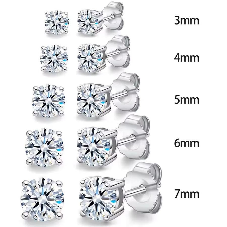 JOYCE JELLY Ohrstecker, 925 Silber, Diamant, Damen - Bild 3