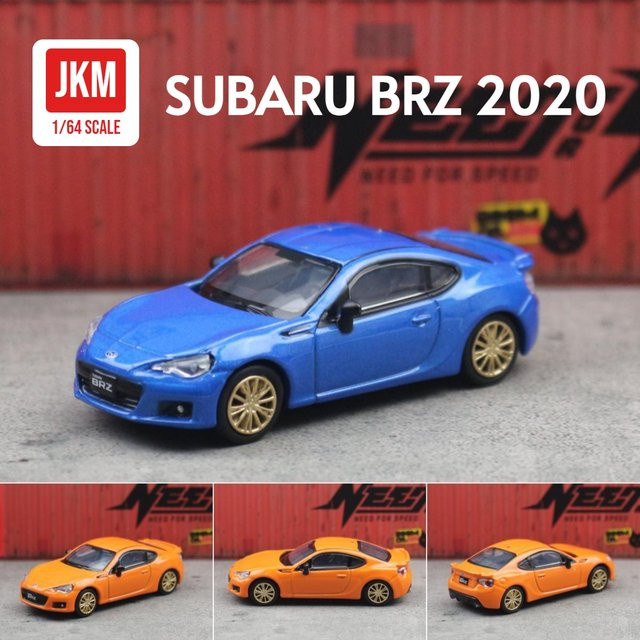 MAKEDA Subaru BRZ Miniaturmodell, 1:64, Blau, Metall - Bild 1