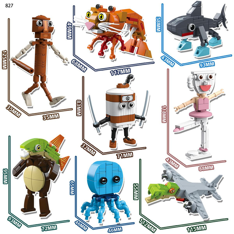 SharkBricks Tiere Bausteine - Bild 2
