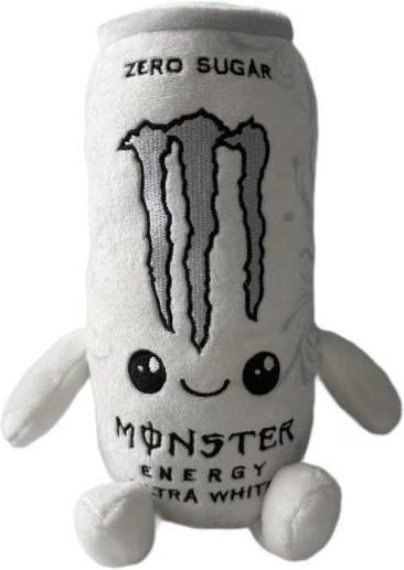 Monster Energy Plüschtier, Weiß, 23cm - Bild 1