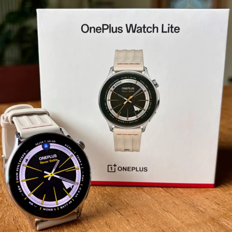 OnePlus Watch Lite Smartwatch mit 1,46 Zoll AMOLED-Display und Dual-Band-GPS in Schwarz - Bild 5