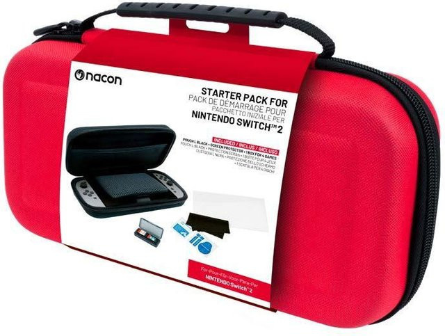 Nintendo Switch 2 Essential Pack in Rot - Bild 1