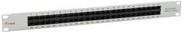 Digital Data Communications equip Pro ISDN Patch Panel RJ-45 x 50 Hellgrau 1U 48,3 cm (19) - Bild 1
