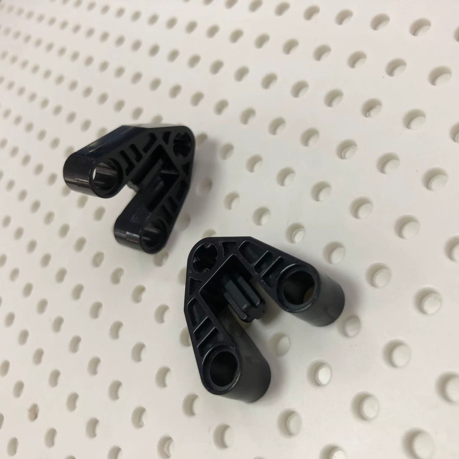 wishiot Achsbolzen-Verbinder Bausteine Technische Ersatzteile, 5-teiliges Set, Schwarz - Bild 2