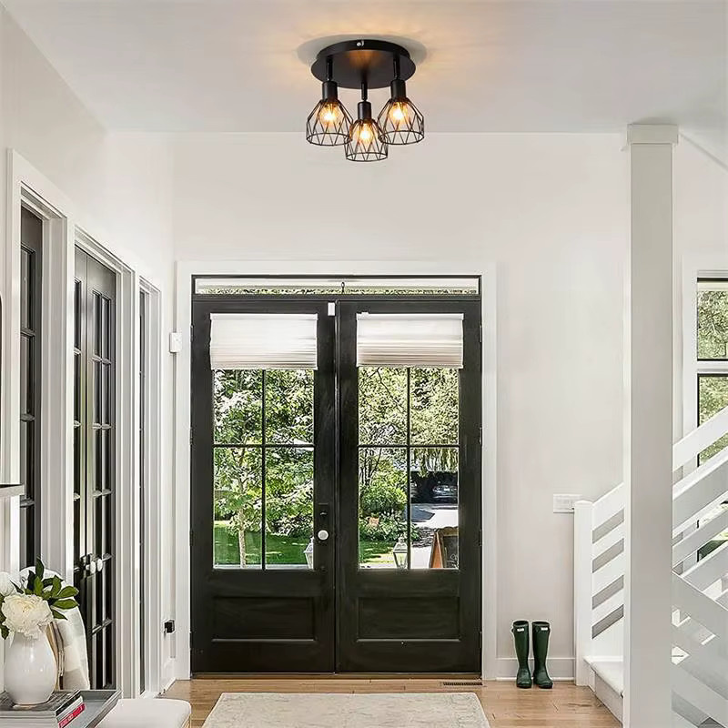TRAZOS Moderne LED Pendelleuchte Schwarz aus Metall mit einstellbarem Winkel 25W - Bild 2
