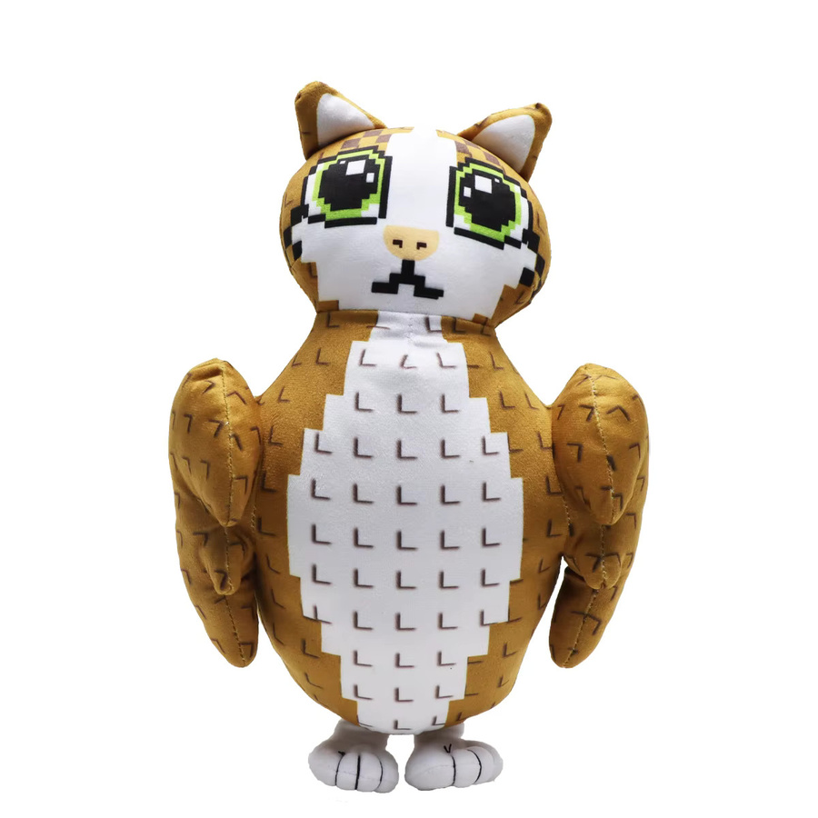 BOOKFONG Steal a Brainrot Pink Meowl und Brown Meowl, Plüsch, Tiere - Bild 2