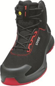 Uvex Arbeitssicherheitsschuhe x-craft S3L Schwarz Rot Größe 44 - Bild 1