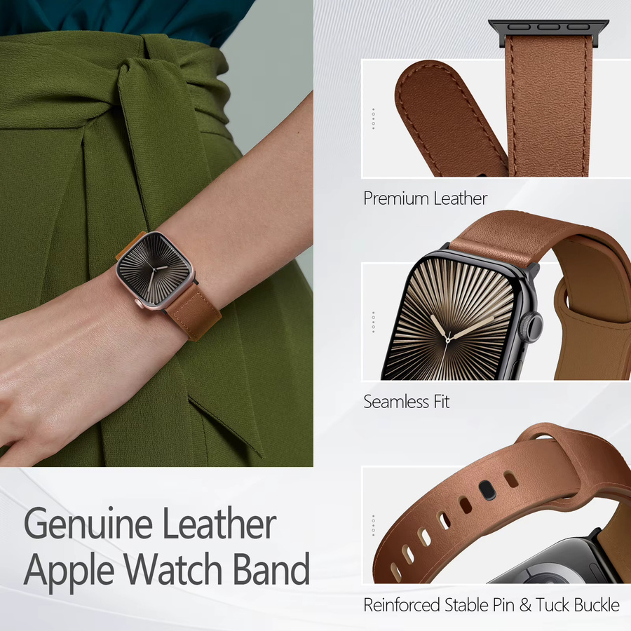 Lederarmband für Apple Watch, Unisex - Bild 2