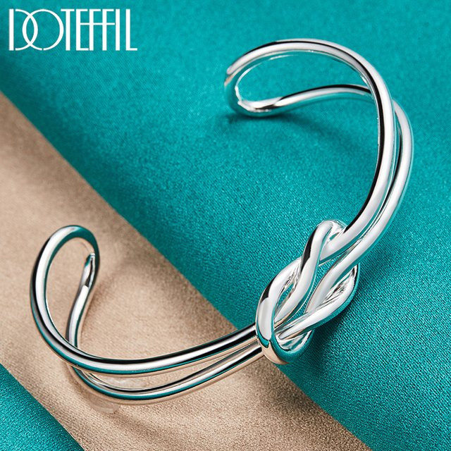 DOTEFFIL Armreif, 925 Silber, Unisex - Bild 1