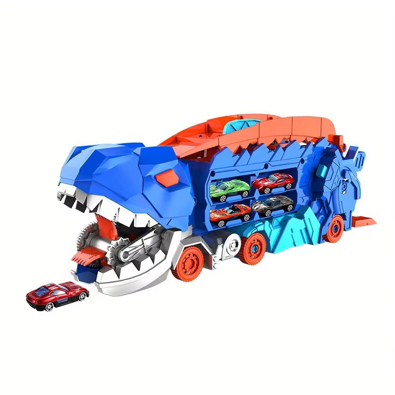 Transport-Dinosaurier-LKW, Dinosaurier, Fahrzeuge, 4 Legierung Buggys - Bild 7