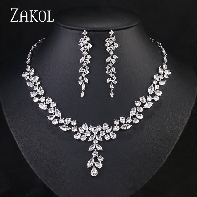 Zakol Schmuck-Set, Silber, Zirkonia, Damen - Bild 1