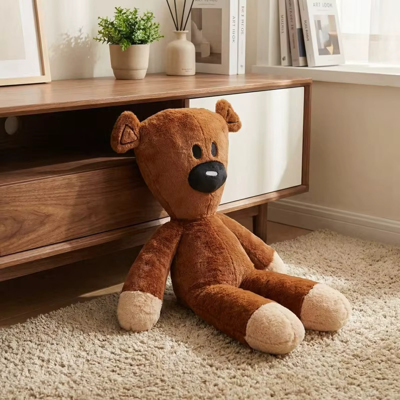 MIAOOWA Mr. Bean Teddybär Plüschtier, Braun - Bild 2