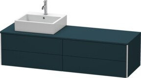 Duravit Waschtischunterschrank XSquare in Weiß matt, B/T/H: 160 x 54,8 x 40 cm - Bild 1