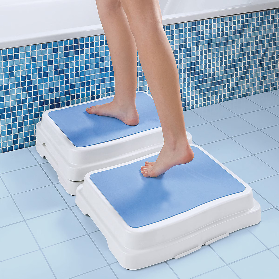 Vital Comfort Badewannenstufe in Weiß mit Anti-Rutsch-Funktion - Bild 3