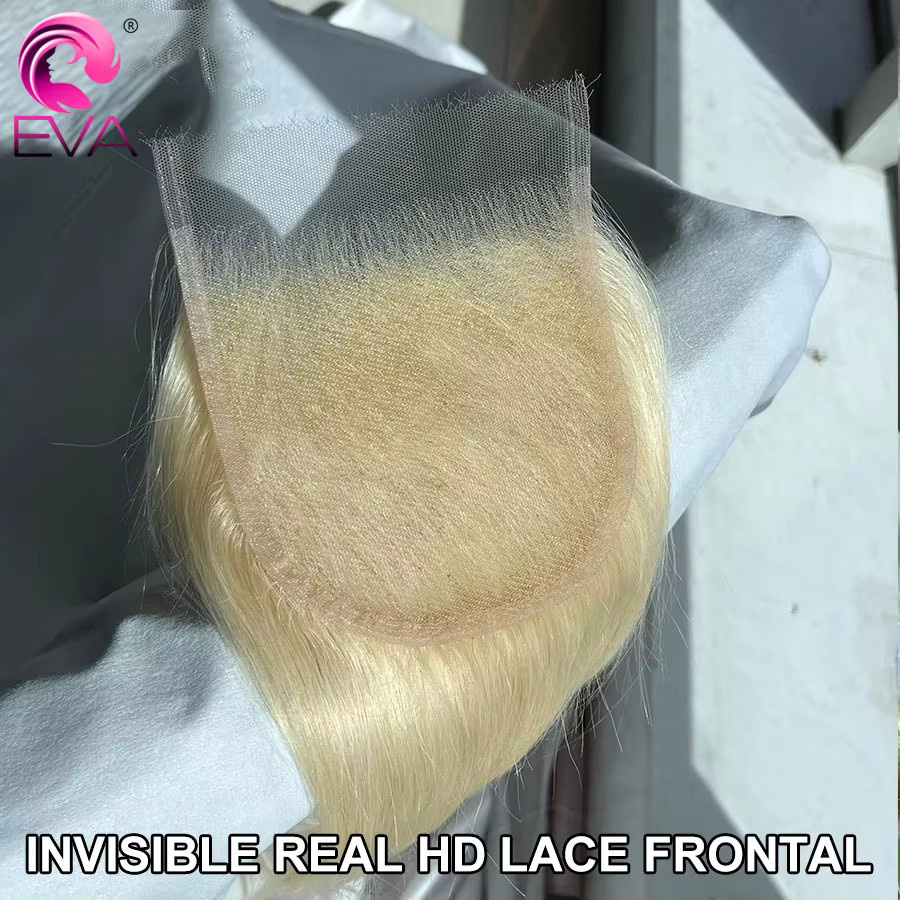 Eva Hair HD-Spitze Lace Frontal und Lace Closures, Echthaar, 613, Glatt & Body Wave - Bild 2