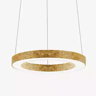 Panzeri Golden Ring Pendelleuchte LED Up & Downlight in Gold/Messing - Bild 1