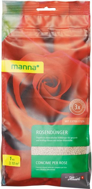 Manna Rosendünger Slow-Release mit Nährstoffverhältnis 8-4-8, 1 kg - Bild 1