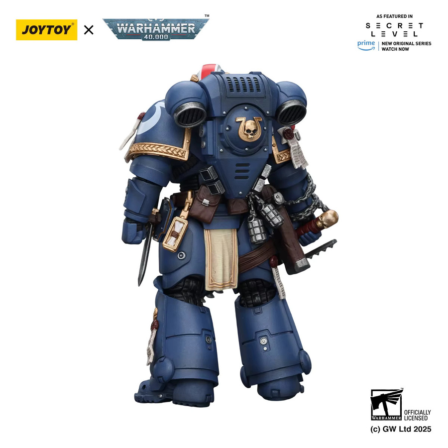 JOYTOY Warhammer 40k Ultramarines Titus, Actionfigur, 1/18 - Bild 2