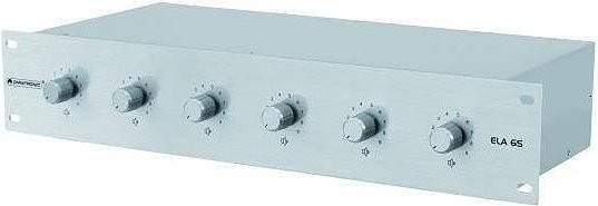 Omnitronic ELA 6S-Zonen LS-Regler 5W in Silber - Bild 1