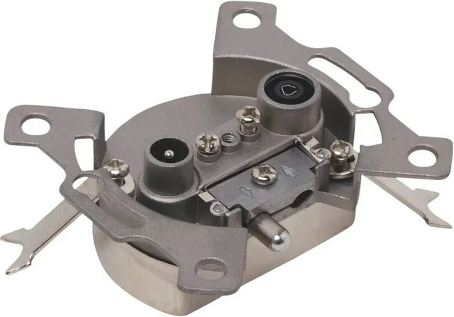 OBI Antennen Durchgangs- und Enddose in Silber - Bild 1