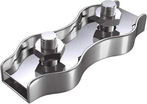 Seilklemme Dörner + Helmer aus Edelstahl A2 in Silber, 4 mm, 20 Stück - Bild 1
