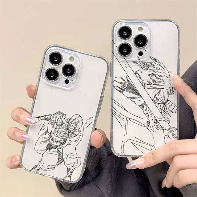 Hajime Kashimo Jujutsu Kaisen Handyhülle für iPhone 17 16 15 14 13 12 11 Plus Pro Max Transparente Weiche Schutzhülle - Bild 1