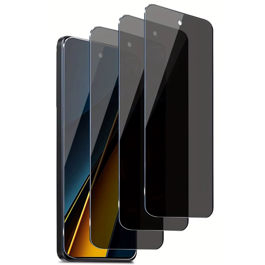 NNBILI 3er-Pack Sichtschutz aus gehärtetem Glas für Redmi Xiaomi Note 14 13 Pro 12 Pro Plus 11 11S 10S Pro in Transparent - Bild 6