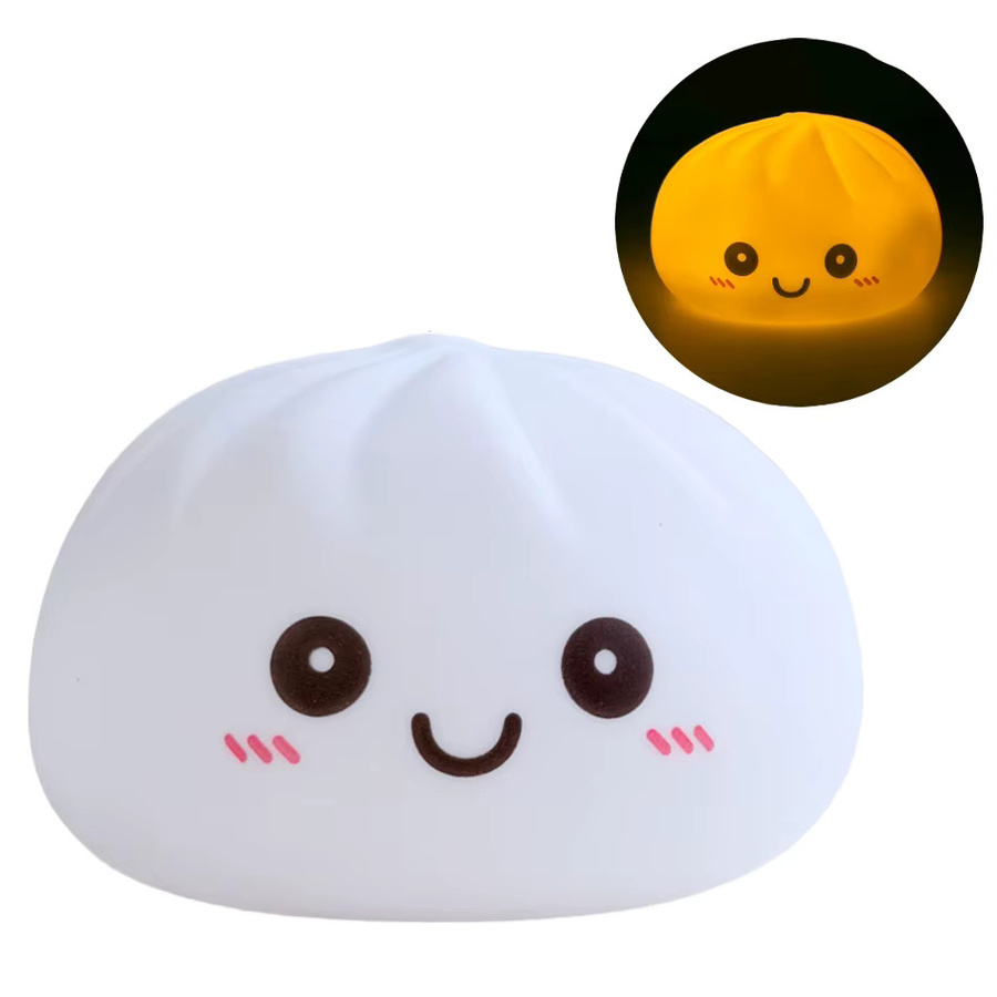 Bandai Knödel-förmige Squishy-Leuchte als weiches Nachtlicht zur Stressbewältigung - Bild 2