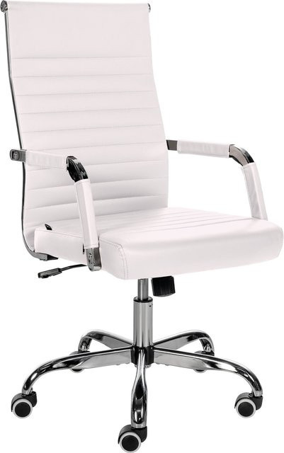 CLP Ergonomischer Bürostuhl Amadora mit Höhenverstellung und 360 Grad Drehsitz, wählbar in Kunstleder oder Stoff, belastbar bis 120 kg - Bild 1