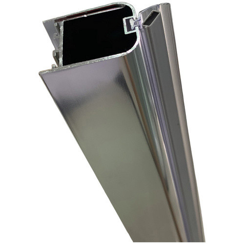 Sanoflex Magnetprofil aus Stahl in Silber/Chrom für Nischen, B/L: 4,5-6,5 x 195 cm - Bild 3