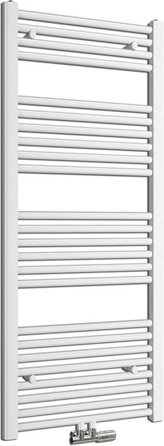 Emke Badheizkörper Handtuchwärmer Handtuchtrockner Weiß B: 50 cm, H: 120 cm, 513W - Bild 1