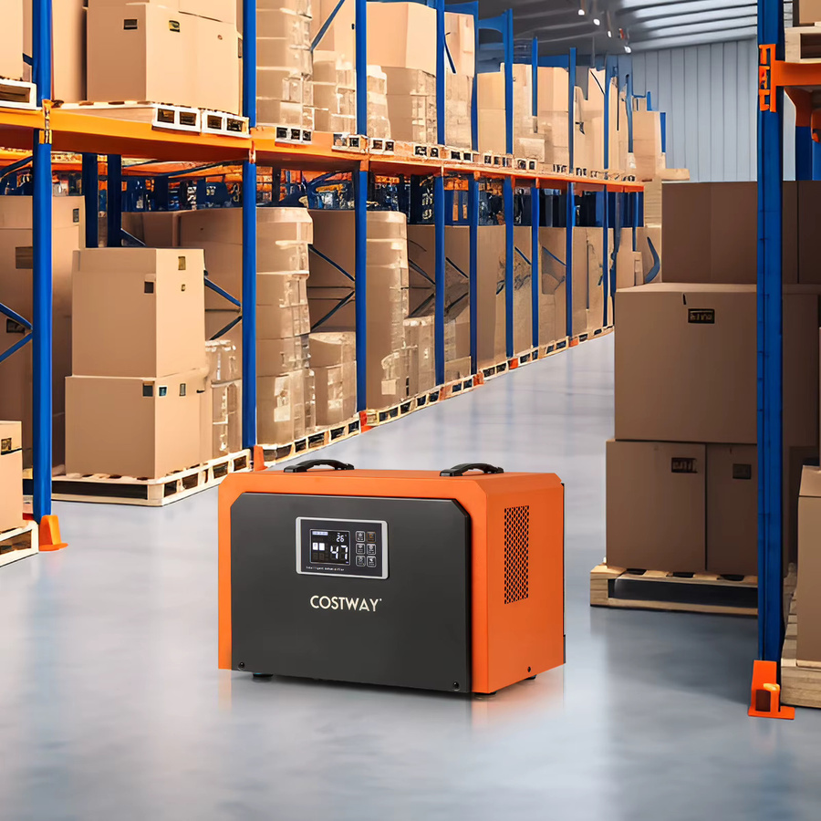 GOFLAME Kommerzieller Baustellentrockner und Industrieller Luftentfeuchter, Orange, 60 L/Tag - Bild 3