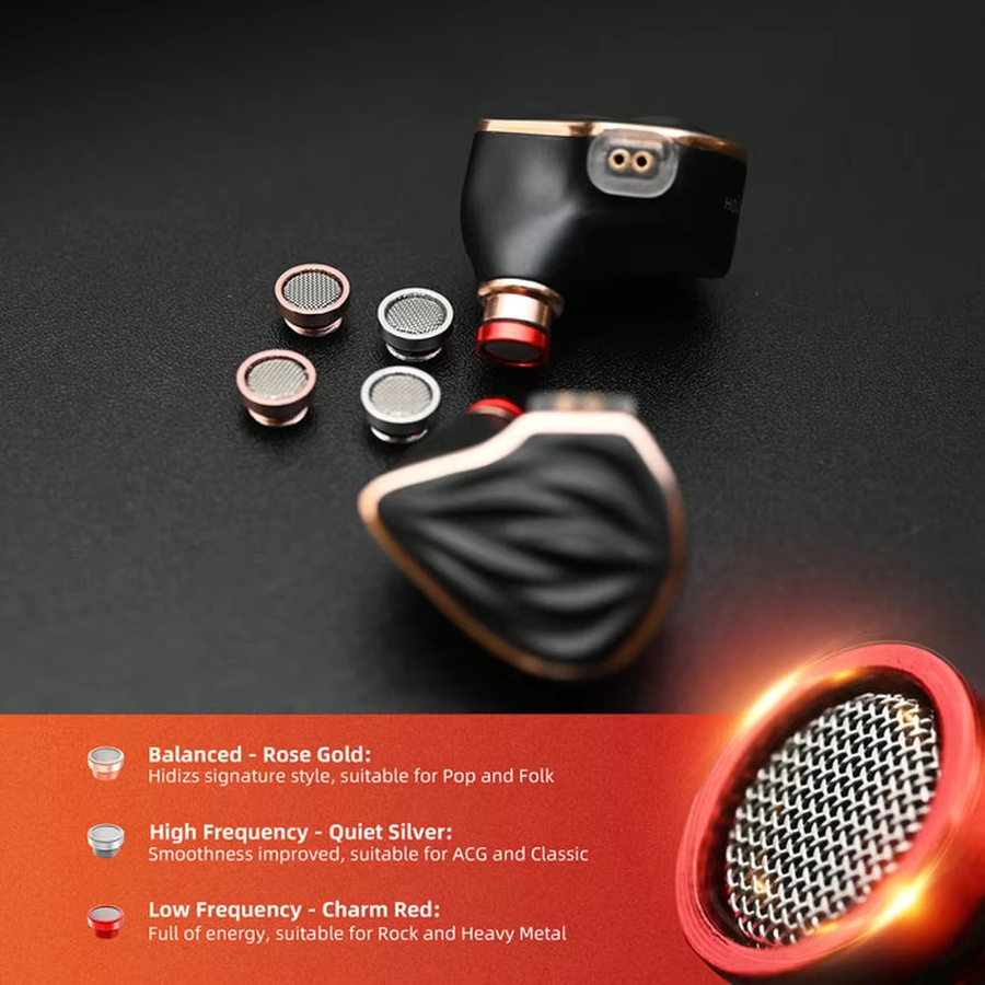 Hidizs MS3 HiFi In-Ear Monitor Kopfhörer mit Hybrid-Treiber-System in Schwarz - Bild 3
